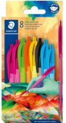Productafbeelding Staedtler KUGLEPEN 4230 M 8STK/ASS (8x)