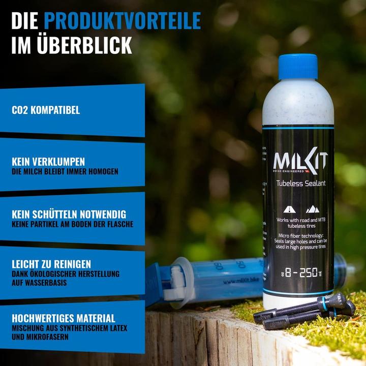Produktbild MilKit Tubeless Dichtmilch 1000ml