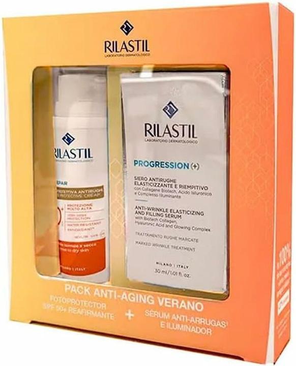 Image du produit Rilastil Age Repair SPF50 50ml Progression Serum 30ml Set (Kit de soins du visage)