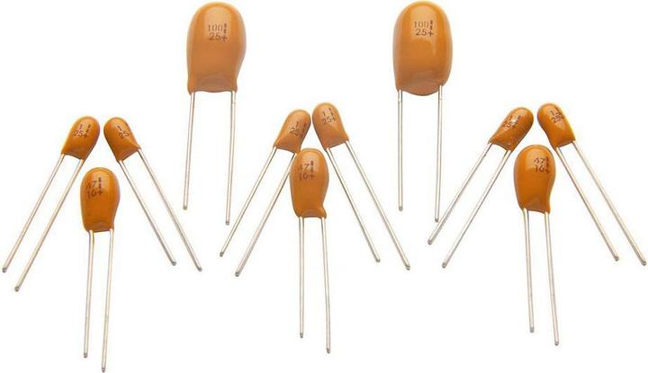 Image du produit RS PRO 10uF Electrolytic Tantalum Electrolytic Capacitor 35V dc
