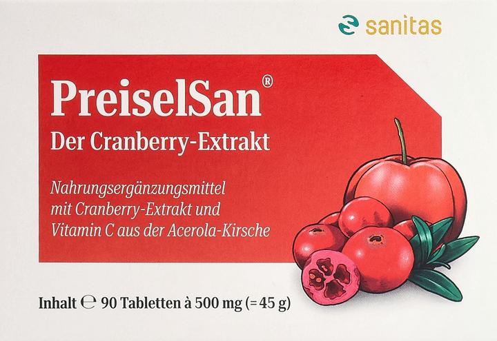 Immagine prodotto Preiselsan con compressa di estratto di mirtillo rosso (90 Pezzo/i, Pillole, 80 g)