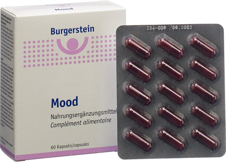 Image du produit Burgerstein Mood Safran Melissa BVitamins (60 pièce(s), Capsules, 56 g)