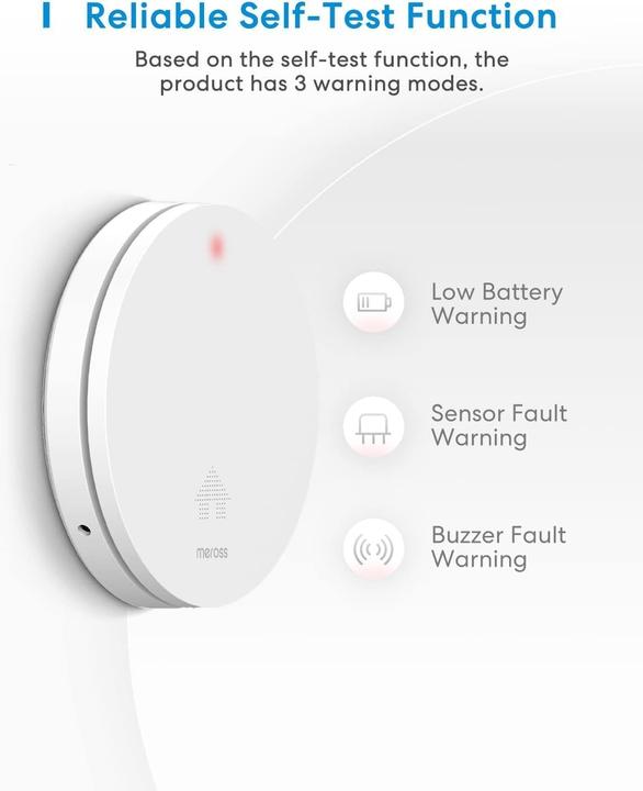 Image du produit Meross Allarme Antincendio