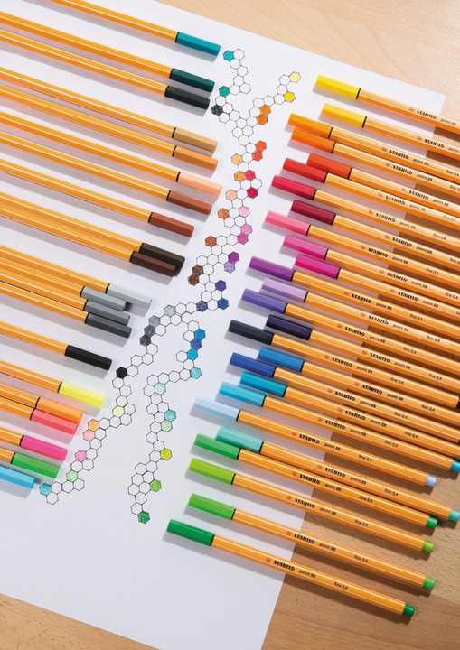 Actual product image STABILO point 88 Fineliner (Curry, 1 x)