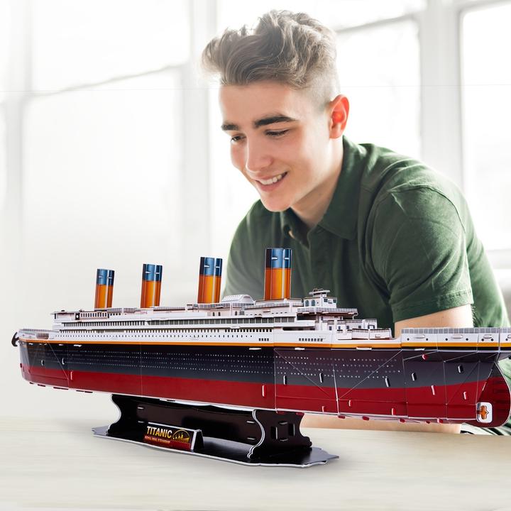 Produktbild Cubicfun 3D Puzzle Titanic 113 Teile (113 Teile)