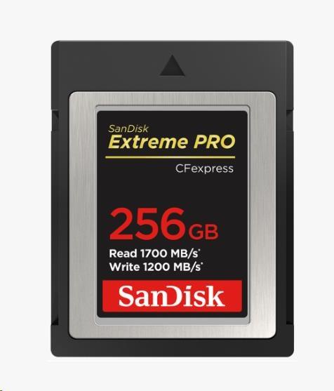 Actual product image SANDISK Extreme Pro (256 GB, CFexpress type B, U3, UHS-I)