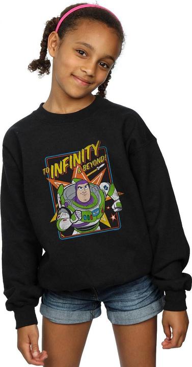 Produktbild Disney Toy Story 4 Buzz To Infinity Sweatshirt Mädchen (152, 158)