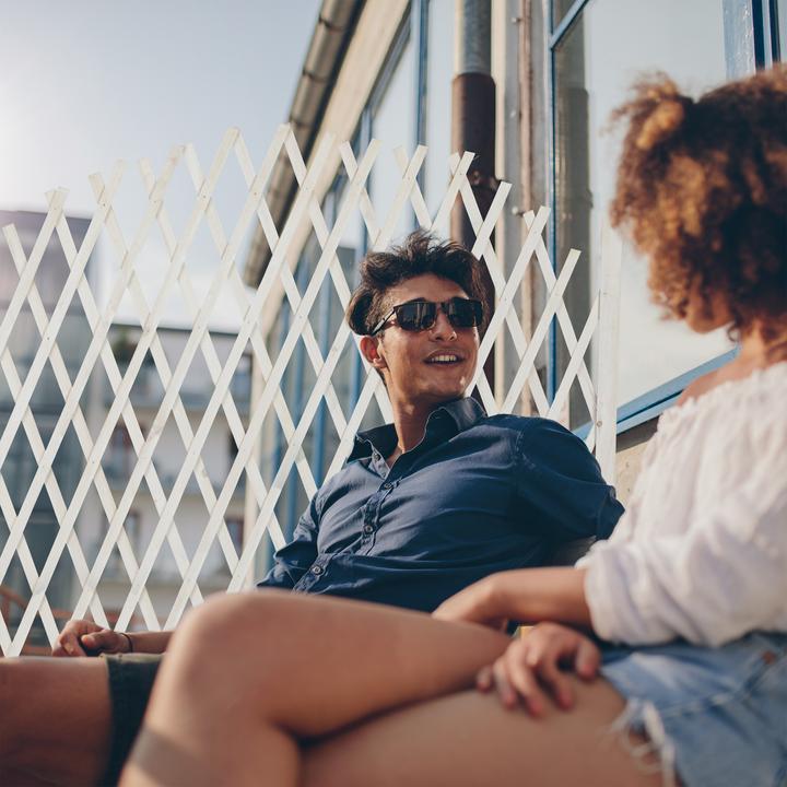 Actual product image Relaxdays Extending Wooden Lattice (3 cm, 20 cm)