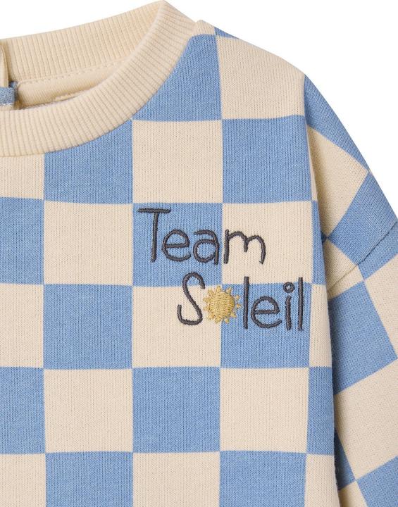 Produktbild Vertbaudet Baby Karo-Sweatshirt TEAM SOLEIL (68)