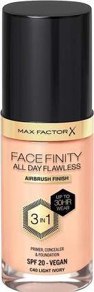 Produktbild Max Factor Podkład FACEFINITY All Day Flawless 3in1 nr C40 Light Ivory 30ml (C40 Light Ivory)