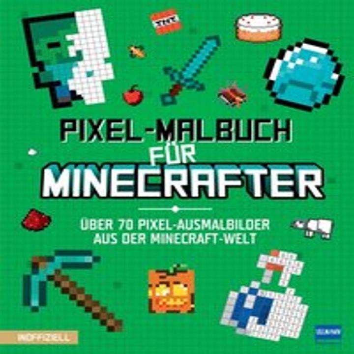 Produktbild Pixel-Malbuch für Minecrafter