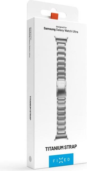 Produktbild Fixed Tytanowy pasekFIXEDTitanium Pasek do smartwatcha Samsung Galaxy Watch Ultra, naturalny tytan