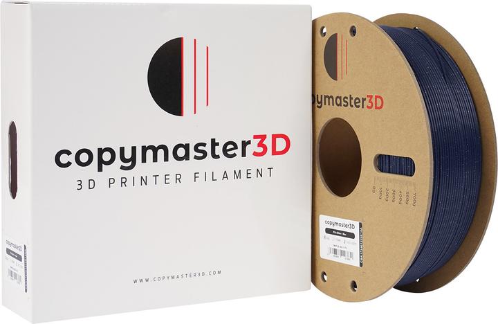 Actual product image Copymaster3D PLA Glitter Filament for 3D Printer, 1.75 mm, Shimmering Blue (PLA, 1.75 mm)