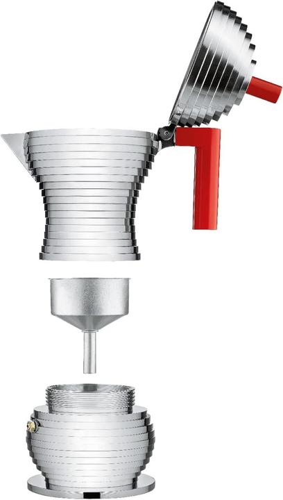 Immagine prodotto Alessi MDL026 R Macchina per caffè espresso Pulcina (6 Tazze)
