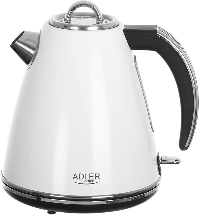 Adler AD 1343g Elektrisch, 2200 W, 1.5 L, Roestvrij staal, 360 ° draaibare voet, Grijs (1.50 l)
