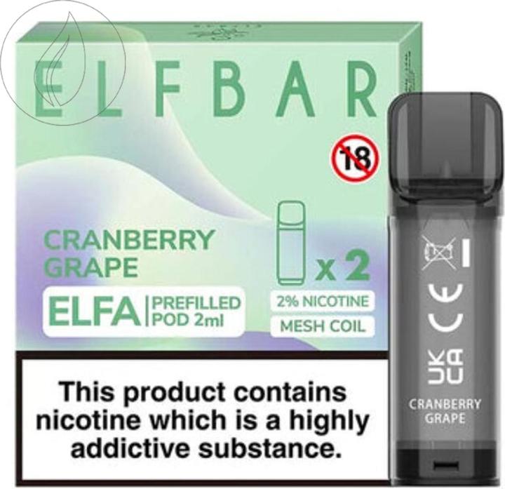 Produktbild Elfbar Prefilled Pod (Traube)