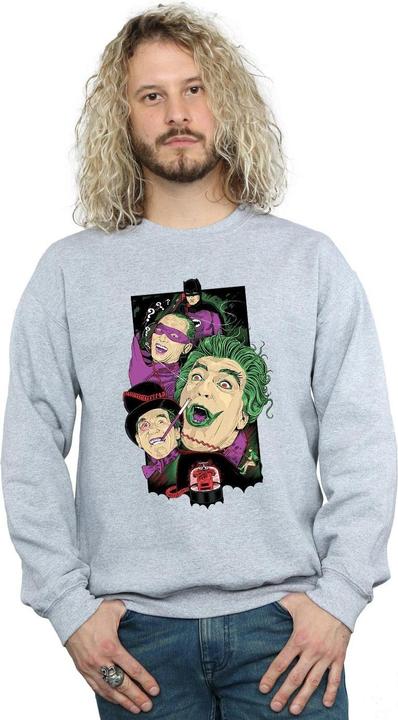 Produktbild Batman TV Serie Rogues Gallery Baumwoll Sweatshirt (S)