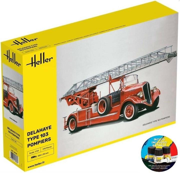Produktbild Heller STARTER KIT Delahaye Type 103 Pompiers