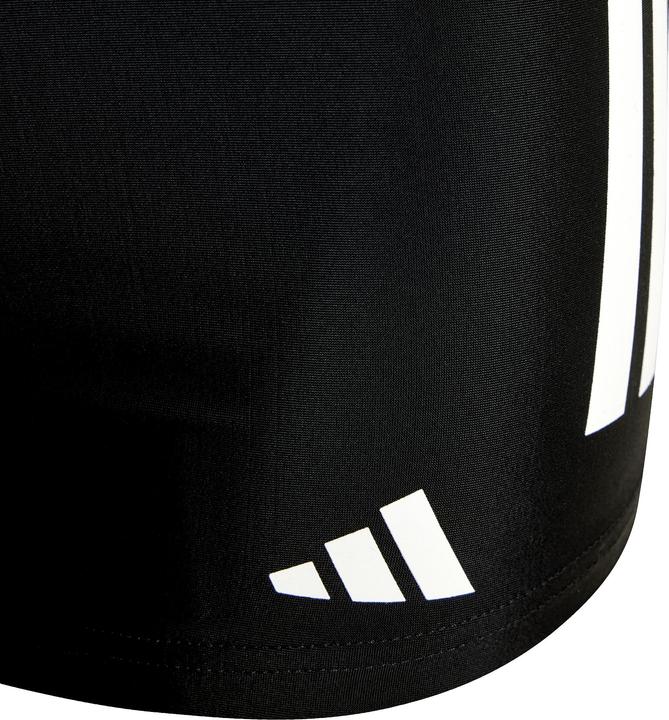 Actual product image adidas Jungen 3-Stripes Swim Boxers Kids, Black/White, 7-8 Years (128)