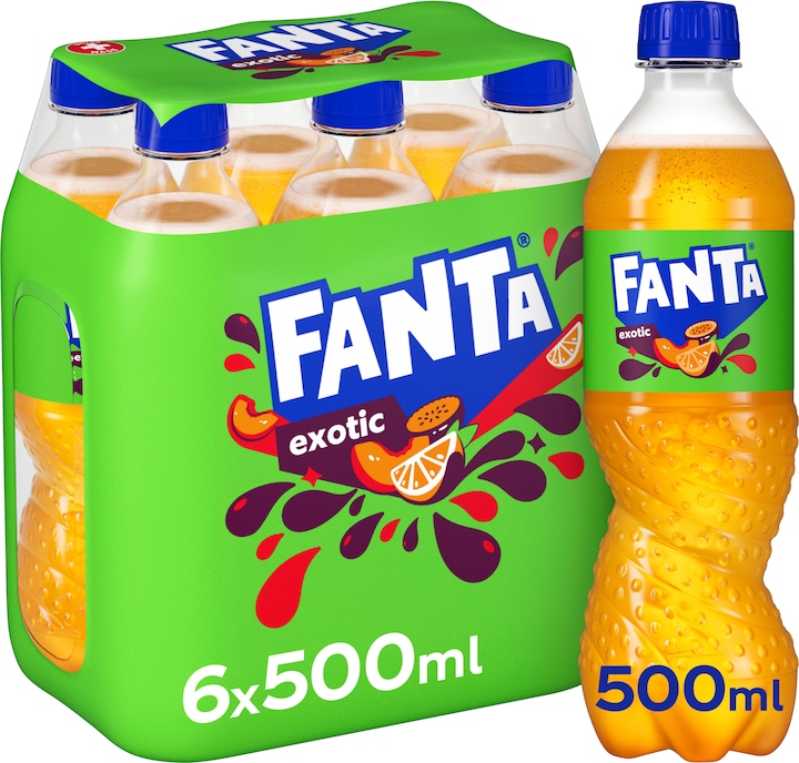 Image du produit Fanta Exotic (6 x 50 cl)