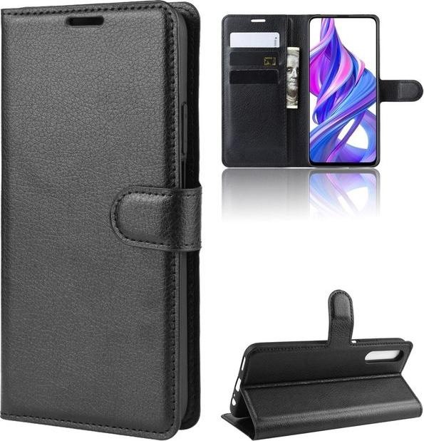 Produktbild MU Classic Litchi Leder Bookcover Series (Honor 9X)