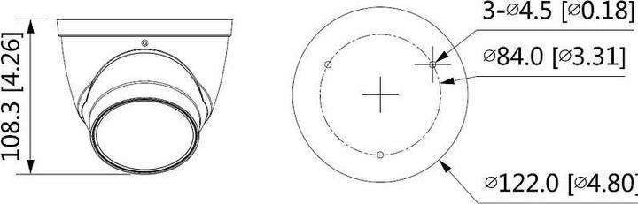 Produktbild Dahua DH-IPC-HDW3441T-ZS-S2 (3840 x 2160 Pixels)