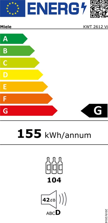 Energie-Label Miele KWT 2612 Vi 11530680