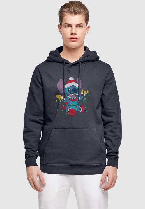 Produktbild Absolute Cult Lilo And Stitch - Christmas Lights Basic Hoody - 114401 (5XL)