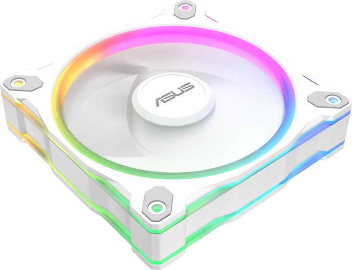 Actual product image ASUS PRIME MR120 FAN ARGB REVERSE WHITE 3IN1 (120 mm, 3 x)