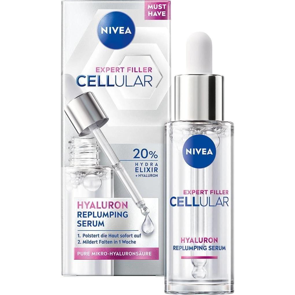 Nivea , Siero Viso, Cellular Expert Filler Aufpolsterndes Hyaluron-Serum (30 Ml)