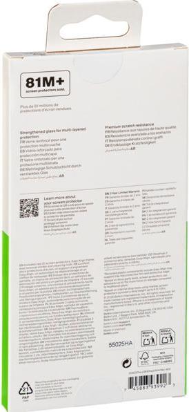 Produktbild Belkin 2x1 ScreenForce Temp.Gl. Displays. iPhone 17 Max OVA227hq (2 Stk., Apple iPhone 17 Pro Max)