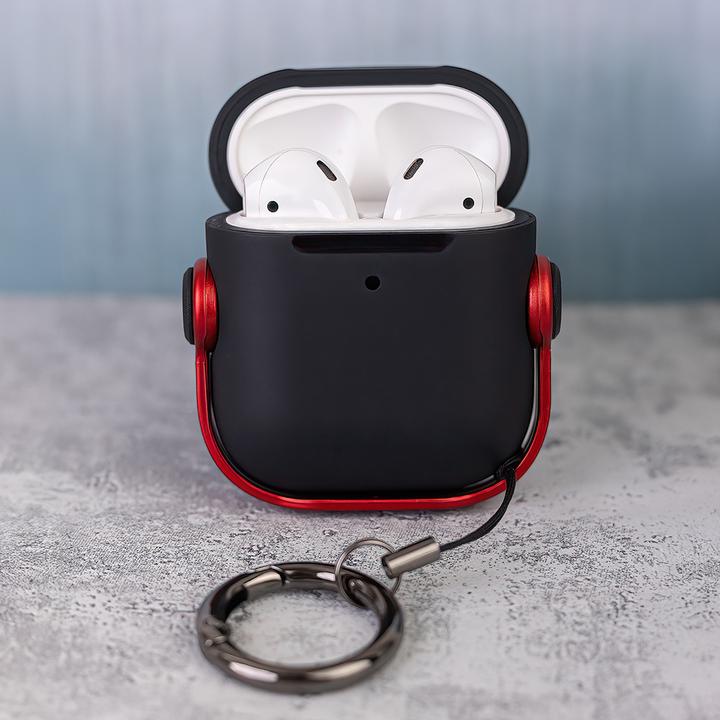 Produktbild OEM Tasche für Airpods / Airpods 2 Headset rot