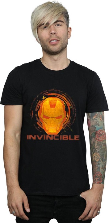 Actual product image Mens Iron Man Invincible T-Shirt (XXL)