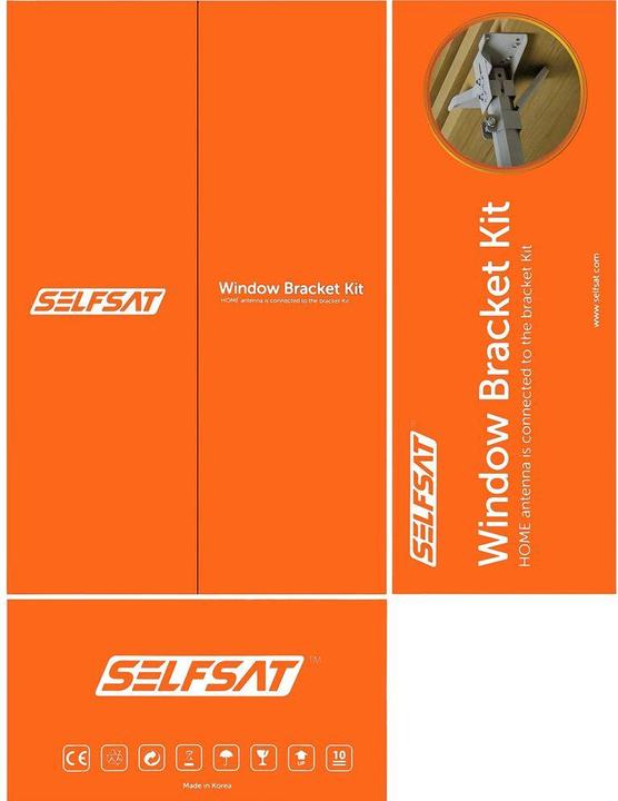 Produktbild Selfsat H30 / H21 Fensterhalterung (Spiegel + Antennen Montage)