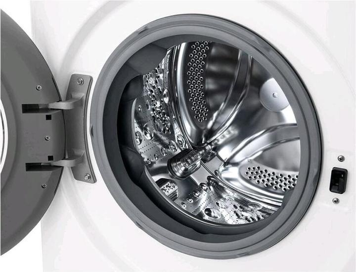 Image du produit LG D4R5010TSWSWS laveuse-sécheuse 10/6kg AI DD, R5 Series Class D, 1400 rpm, TurboWash 360, Steam, Eco