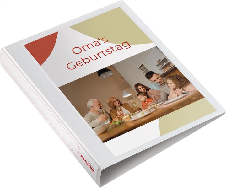 Produktbild Kolma Ringbuch Vario light A4 2 Ringe Füllhöhe 3 cm weiss (A4, 39 mm, 1 Stk.)