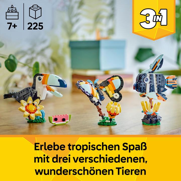 Produktbild LEGO Wilde Tiere: Tropischer Tukan (31173, LEGO Creator Expert)