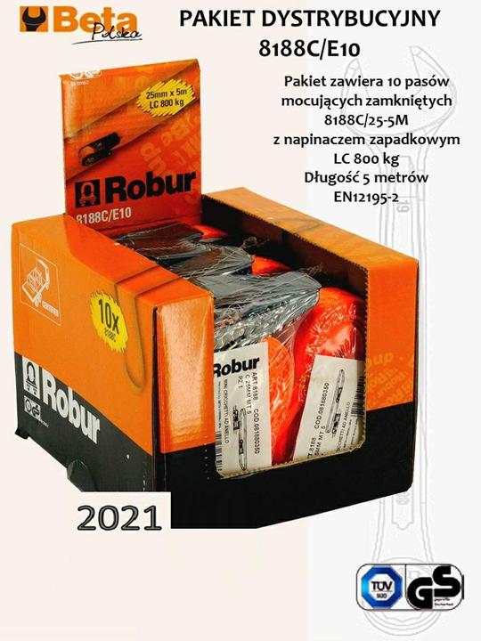 Immagine prodotto BETA PAS MOCUJĄCY 750kg/5.0m/25mm EKSPOZYTOR /10szt