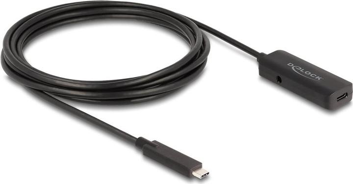 Actual product image Delock Active USB 10 Gbps extension cable USB Type-C 3 m (3 m, USB 3.2 Gen 2, 10 W)
