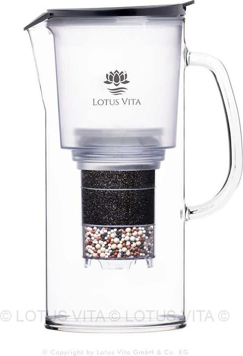 Lotus Vita Glas-Filterkaraffe Toya Natura Plus (1.40 l)