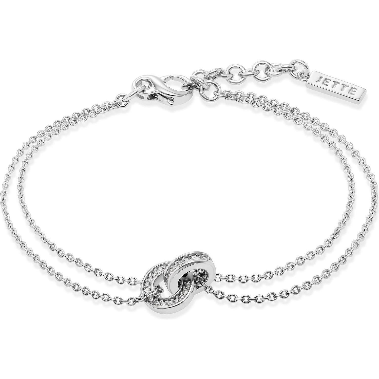 Jette, Armschmuck, Armband COSMOPOLITAN, (17 cm, 925er Silber)