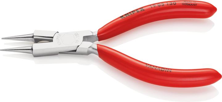 Actual product image Knipex Round Nose Pliers with cutting edge (130 mm)