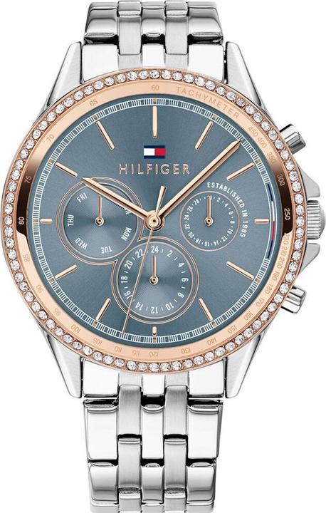Silber, Blau, Rose Gold