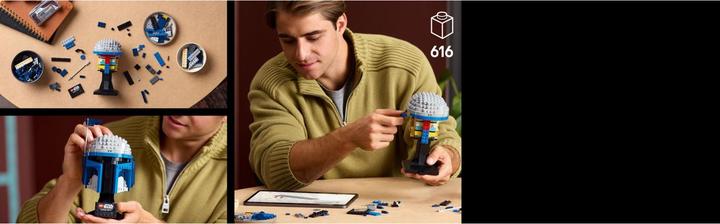 Image du produit LEGO Casque Jango Fett™ (75408, LEGO Star Wars)