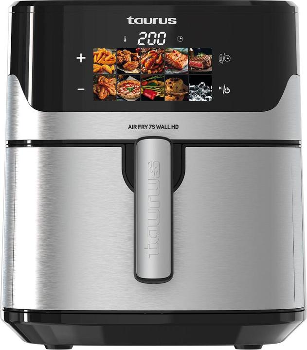Image du produit Taurus Friteuse sans huile numérique avec 8 programmes, cuisson uniforme et accessoire mural