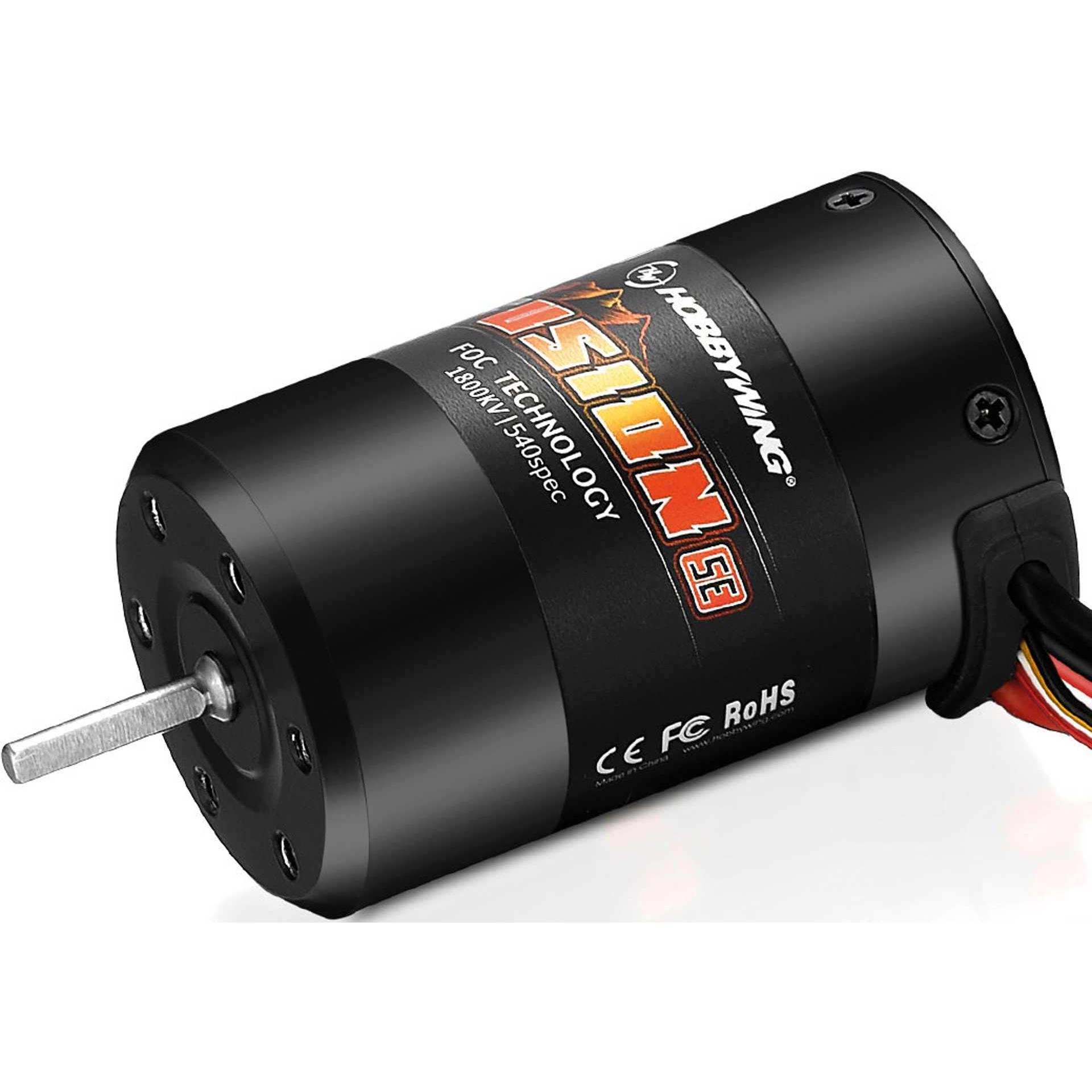 Hobbywing Gruppo motore senza spazzole Quicrun Fusion SE 1800 kV, cingolato