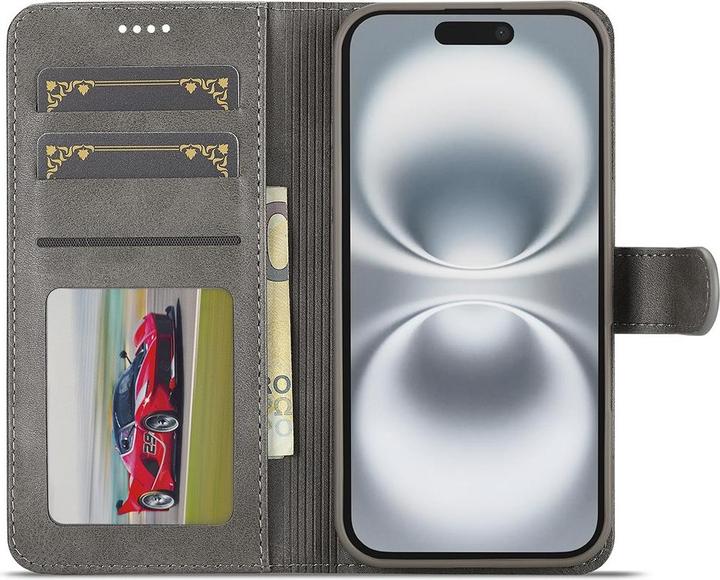 Produktbild Ueli Express Leder Buch Etui Tasche mit Kartenfach (Apple iPhone 17)