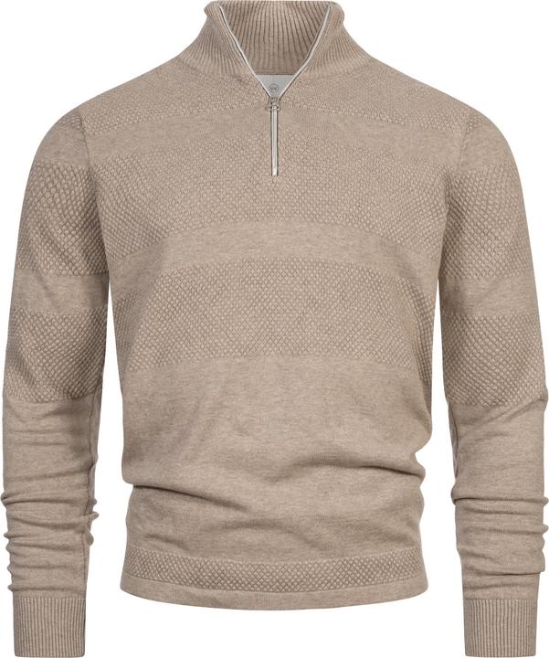 Image du produit Kronstadt KSHannes half zip cotton knit (S)