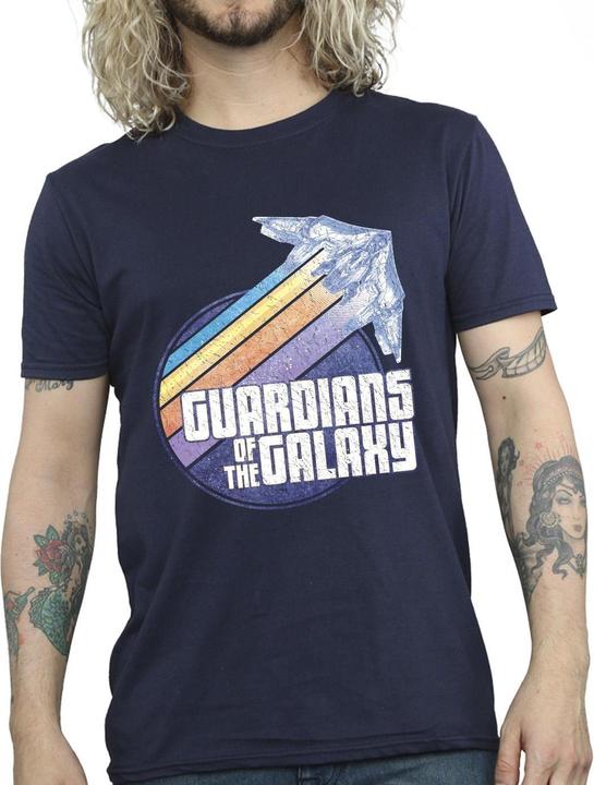 Immagine prodotto Guardians of the Galaxy Badge Rocket Maglietta Uomo (M)