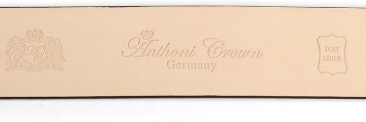 Actual product image Anthoni Crown Adjustable 3D-Look Leather Belt with Removable Closure (75)